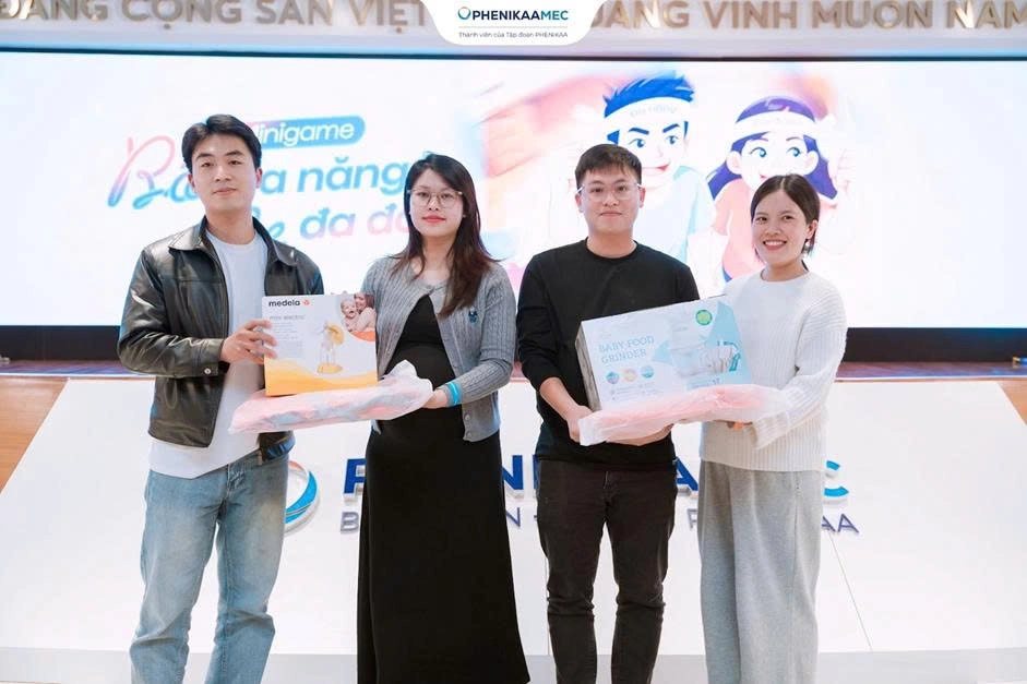 Tham dự Lớp học tiền sản tháng 12 PhenikaaMec, nhận quà giá trị và ưu đãi gói thai sản